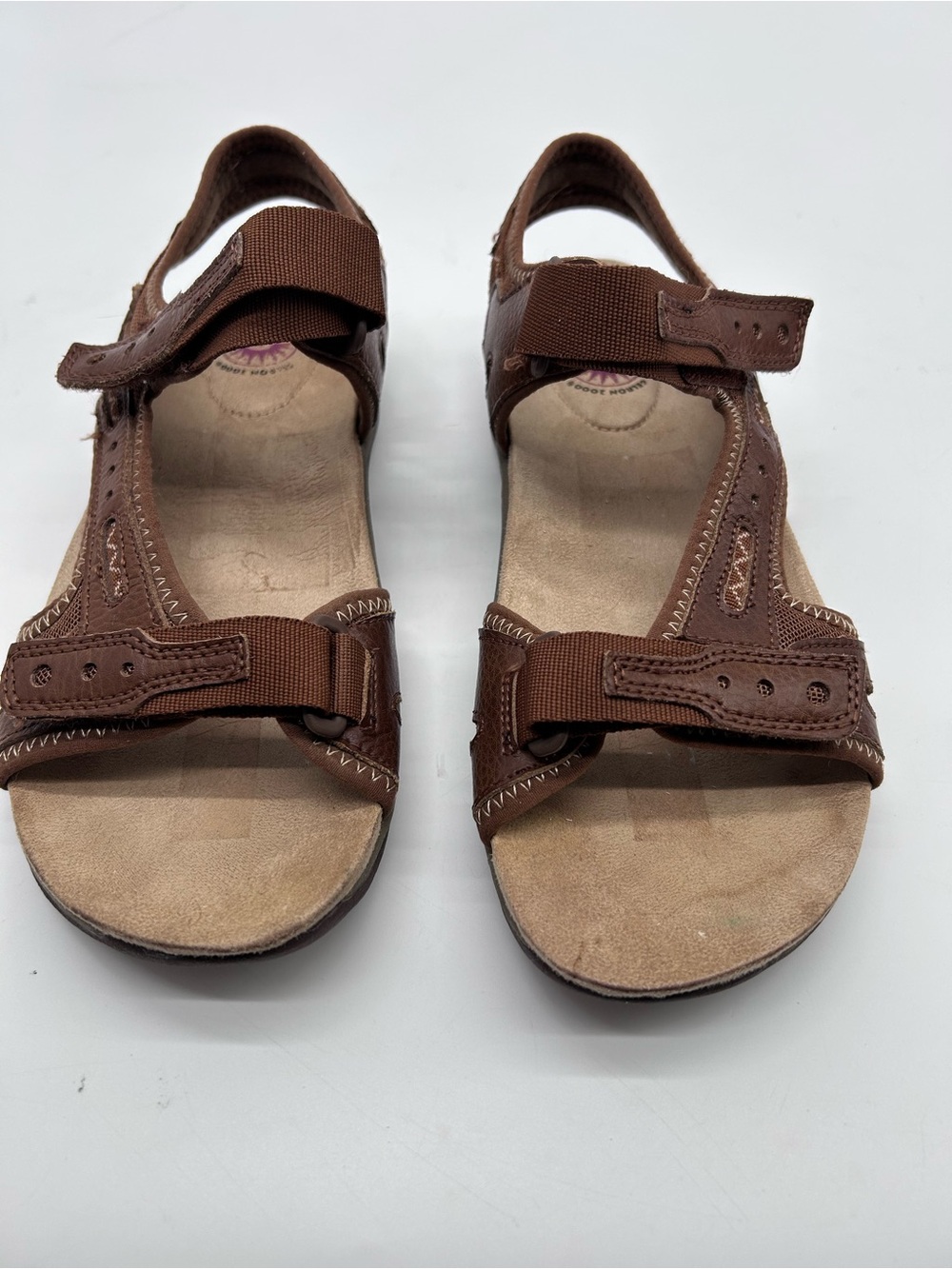 Earth Spirit Gelron 2000 Brown Leather Women’s Sandals size 7.5